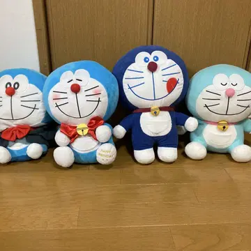 도라에몽 봉제 인형 세트 중형
