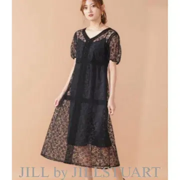 JILL by JILLSTUART 블랙 레이스 원피스 포멀 S