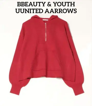 BEAUTY & YOUTH UNITED ARROWS 후드 부착 니트