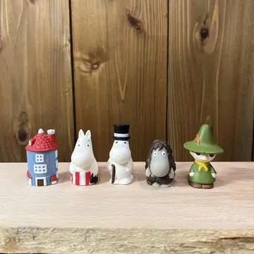 무민 피규어 5개 세트
