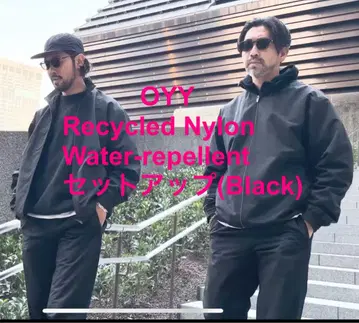 OVY Recycled Nylon 셋업 (Black)