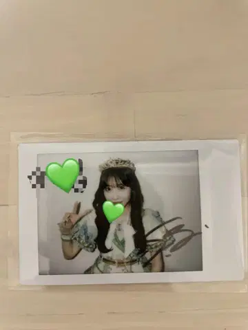 FRUITS ZIPPER 사쿠라이 유이 온 특전 폴라로이드