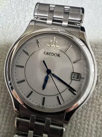 새상품급 SEIKO 크레도르 시그노 GCAZ015 쿼츠