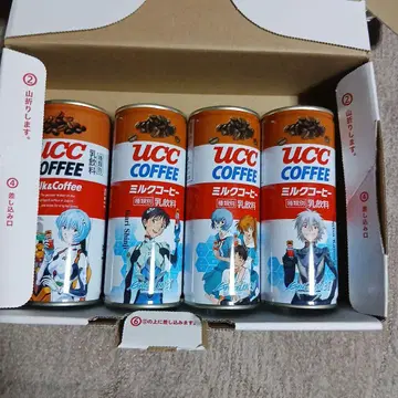 UCC 밀크커피 에반게리온 7개 세트