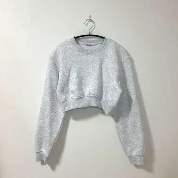 [ 미사용 ] [ ZARA ] 크롭 맨투맨