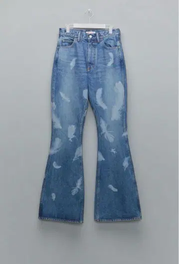 MASU BOYS FEATHER BELL-BOTTOM JEANS