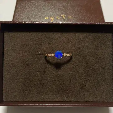 아가트 태블릿 오팔 반지 13호