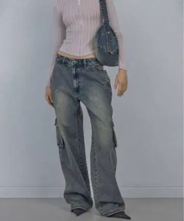 스크래프터 SCULPTOR 데님 카고 팬츠