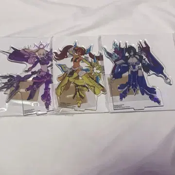 GIGO 한정 메가미 디바이스 아크릴 스탠드 3종 세트