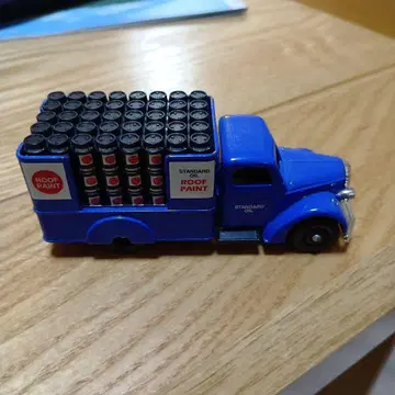 STANDARD OIL 페인트 통 적재 트럭