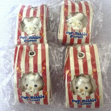 장난감 상자 주민 마스코트 팝콘 곰