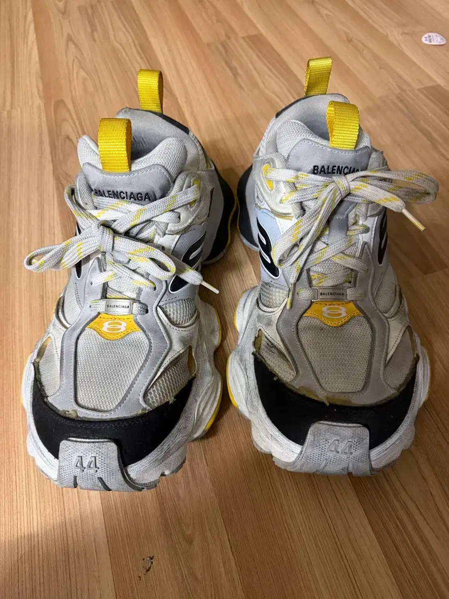 Balenciaga Track Sneakers Grey/Yellow 44