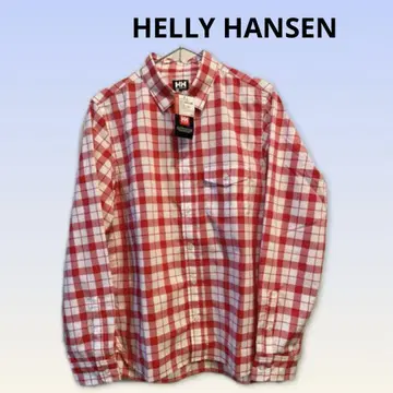 [ 미사용 새상품 ] HELLY HANSEN 깅엄 체크 셔츠