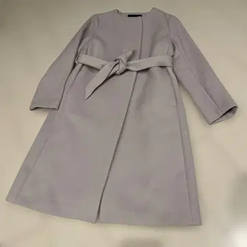 유나이티드 애로우즈 노카라 롱 코트