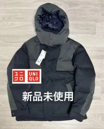 UNIQLO 다운 오버 사이즈 후드티