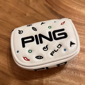 PING PLD 퍼터용 골프헤드커버 화이트