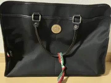 오로비안코 RUFUS 나일론 브리프 케이스 블랙