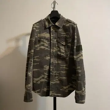 AKM STRETCH ARMY CAMO 셔츠 S