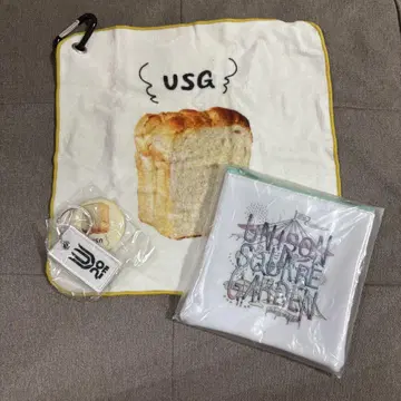 UNISON SQUARE GARDEN 손수건&파우치&키링 세트