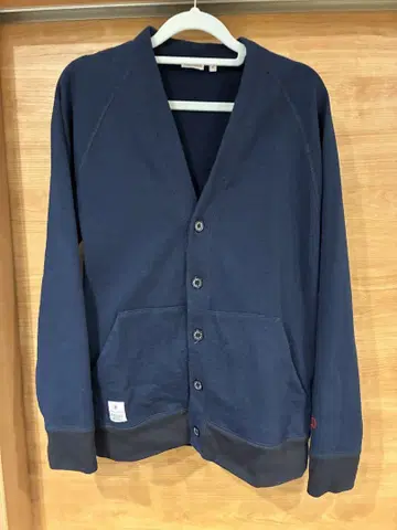 DRESSTERIOR 네이비 맨투맨 가디건
