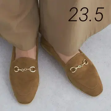 그린 라벨 릴랙싱 2WAY 비트 로퍼 23.5 BROWN