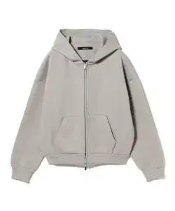 미사용 Seventh V2 Zipped 후디 짧은 후디