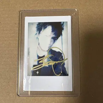 INORAN LUNASEA 친필 사인 폴라로이드