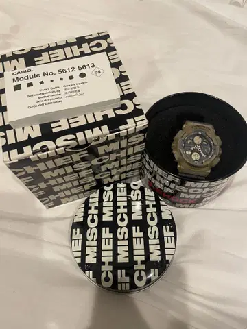 CASIO G-SHOCK x MISCHIEF