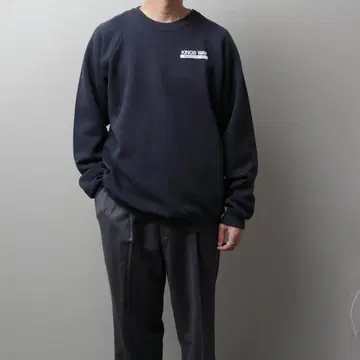 1980~90's MadeinUSA Printed Sweat Shirt