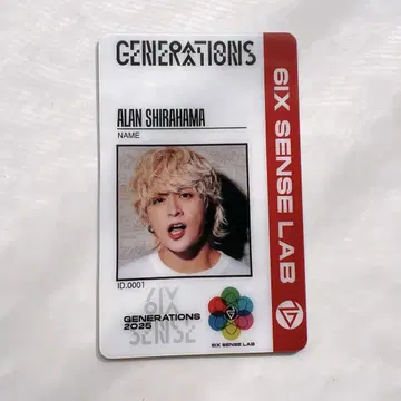 GENERATIONS 6IX SENSE / 시라하마 아란 프리미엄