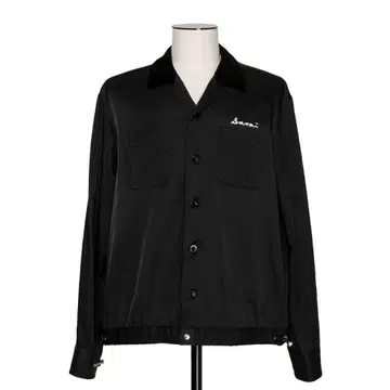 sacai 22SS 코튼 트윌 L/S 셔츠 볼링