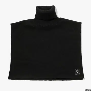 South2 West8 Dickey Turtle Knit Black