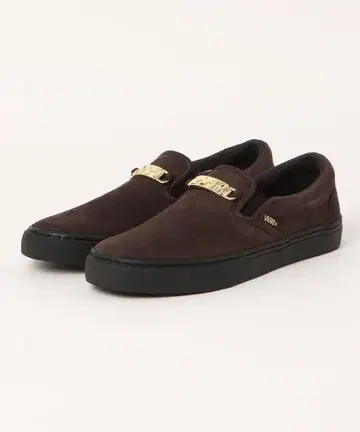 VANS 슬립온 V98CF CHN BROWN/BLACK