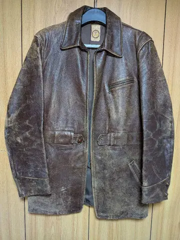 빈티지 가죽 카코트