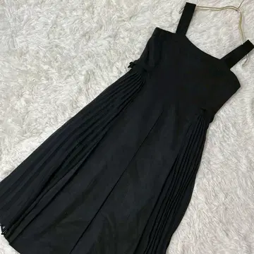 [새상품급] grove 원피스 블랙 M 택 포함 롱 원피스