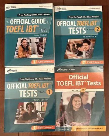TOEFL iBT 시험 공식 가이드 모의고사 4권 세트 판매