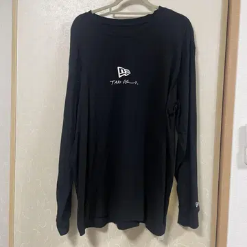 오카모토 타로 New Era 태양의 탑 골드 그래픽 긴팔 T셔츠