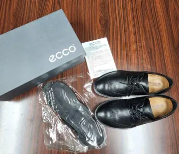 ecco 블랙 레이스업 슈즈