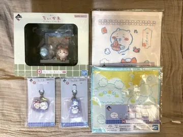 치이카와 (먼작귀) 목욕탕 시리즈 모몽가 위주 5종 세트