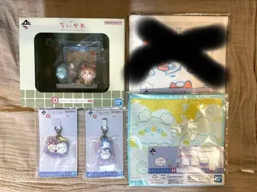 치이카와 (먼작귀) 목욕탕 시리즈 모몽가 4개 세트