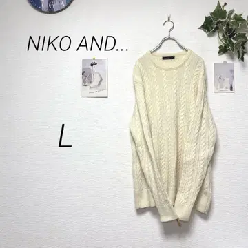 8948 NIKO AND - 니코앤드 케이블 니트 L 무지