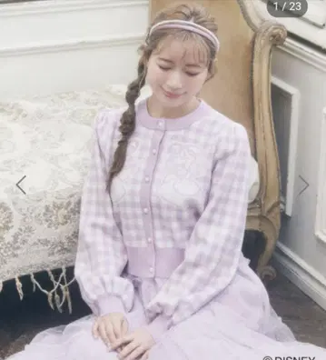 [ 새상품 ] Areeam Disney 신데렐라/수지&파라 가디건
