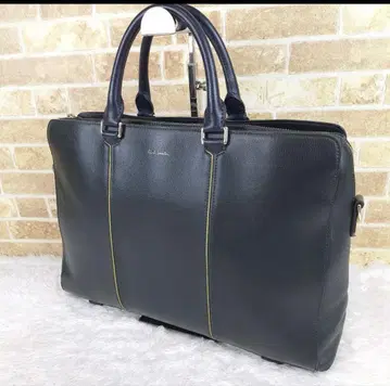 최근 모델 Paul Smith 비즈니스 백 브리프 케이스 가죽 A4