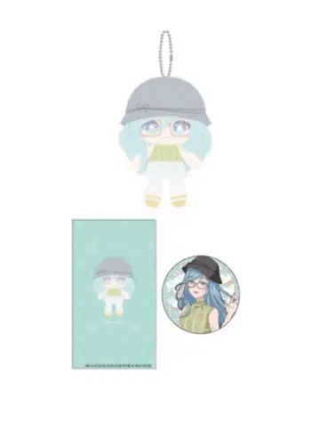 프로세카 하피콜렉션 복권 봉제 인형 캔뱃지 히노모리 시즈쿠