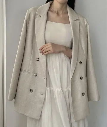 Louere 루엘레 린넨 라이크 셔츠 자켓 S 사이즈