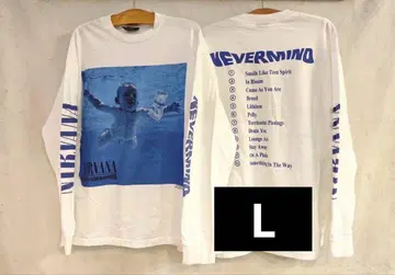 L Nirvana Nevermind 긴팔 티셔츠