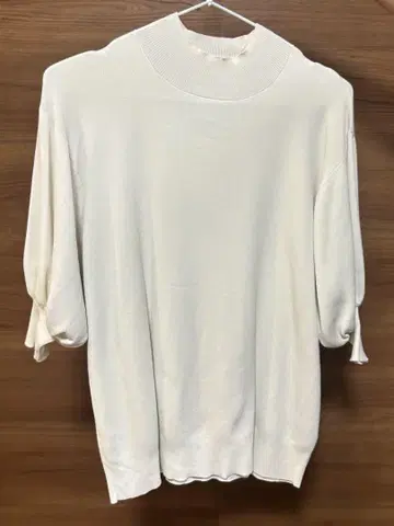 [ AND COUTURE ] 5부 기장 무지 블라우스