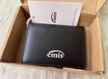 emis 블랙 코인 케이스 동전 지갑
