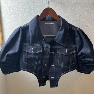 POPPY CUTLINE DENIM JACKET