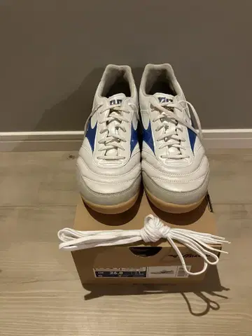 Mizuno Morelia elite 풋살화 화이트/블루